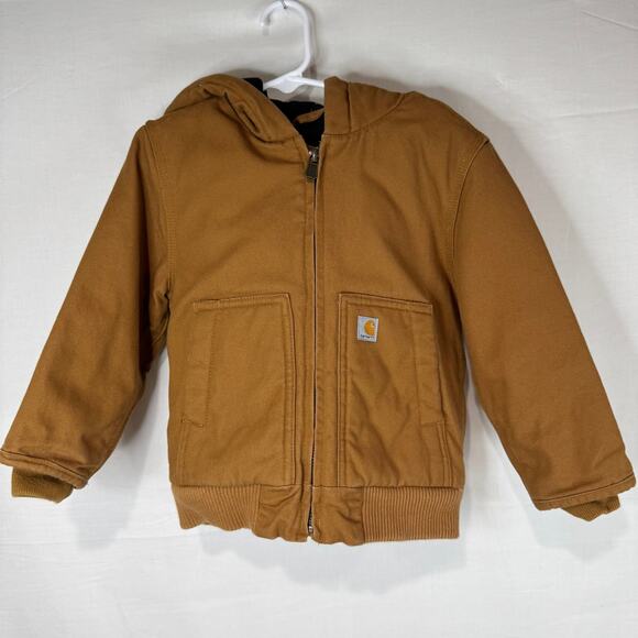 Carhartt Toddler Brown Winter Coat 3t - Picture 1 of 2